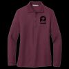 Ladies Silk Touch Long Sleeve Polo Thumbnail