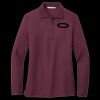 Ladies Silk Touch Long Sleeve Polo Thumbnail