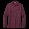 Ladies Silk Touch Long Sleeve Polo Thumbnail