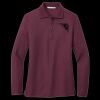 Ladies Silk Touch Long Sleeve Polo Thumbnail