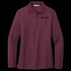Ladies Silk Touch Long Sleeve Polo Thumbnail