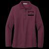 Ladies Silk Touch Long Sleeve Polo Thumbnail