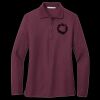 Ladies Silk Touch Long Sleeve Polo Thumbnail