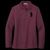 Ladies Silk Touch Long Sleeve Polo Thumbnail