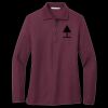 Ladies Silk Touch Long Sleeve Polo Thumbnail