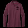 Ladies Silk Touch Long Sleeve Polo Thumbnail