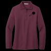 Ladies Silk Touch Long Sleeve Polo Thumbnail