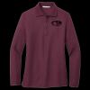 Ladies Silk Touch Long Sleeve Polo Thumbnail