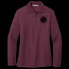 Ladies Silk Touch Long Sleeve Polo Thumbnail