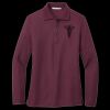 Ladies Silk Touch Long Sleeve Polo Thumbnail