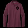 Ladies Silk Touch Long Sleeve Polo Thumbnail