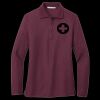 Ladies Silk Touch Long Sleeve Polo Thumbnail