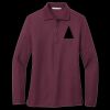 Ladies Silk Touch Long Sleeve Polo Thumbnail