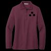 Ladies Silk Touch Long Sleeve Polo Thumbnail