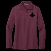 Ladies Silk Touch Long Sleeve Polo Thumbnail