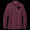 Ladies Silk Touch Long Sleeve Polo Thumbnail