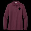 Ladies Silk Touch Long Sleeve Polo Thumbnail