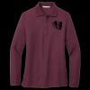 Ladies Silk Touch Long Sleeve Polo Thumbnail