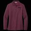 Ladies Silk Touch Long Sleeve Polo Thumbnail