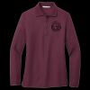 Ladies Silk Touch Long Sleeve Polo Thumbnail