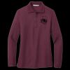 Ladies Silk Touch Long Sleeve Polo Thumbnail