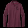 Ladies Silk Touch Long Sleeve Polo Thumbnail