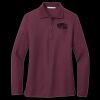 Ladies Silk Touch Long Sleeve Polo Thumbnail
