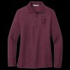 Ladies Silk Touch Long Sleeve Polo Thumbnail