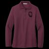 Ladies Silk Touch Long Sleeve Polo Thumbnail