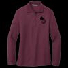 Ladies Silk Touch Long Sleeve Polo Thumbnail