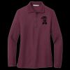 Ladies Silk Touch Long Sleeve Polo Thumbnail