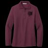 Ladies Silk Touch Long Sleeve Polo Thumbnail