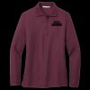 Ladies Silk Touch Long Sleeve Polo Thumbnail