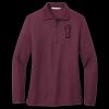 Ladies Silk Touch Long Sleeve Polo Thumbnail