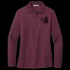 Ladies Silk Touch Long Sleeve Polo Thumbnail