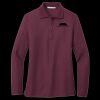 Ladies Silk Touch Long Sleeve Polo Thumbnail