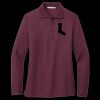 Ladies Silk Touch Long Sleeve Polo Thumbnail
