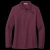 Ladies Silk Touch Long Sleeve Polo Thumbnail