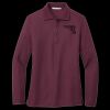 Ladies Silk Touch Long Sleeve Polo Thumbnail