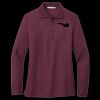 Ladies Silk Touch Long Sleeve Polo Thumbnail