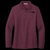 Ladies Silk Touch Long Sleeve Polo Thumbnail
