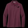 Ladies Silk Touch Long Sleeve Polo Thumbnail