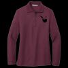 Ladies Silk Touch Long Sleeve Polo Thumbnail