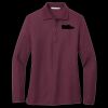 Ladies Silk Touch Long Sleeve Polo Thumbnail