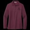 Ladies Silk Touch Long Sleeve Polo Thumbnail