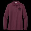 Ladies Silk Touch Long Sleeve Polo Thumbnail