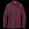Ladies Silk Touch Long Sleeve Polo Thumbnail