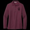 Ladies Silk Touch Long Sleeve Polo Thumbnail