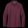 Ladies Silk Touch Long Sleeve Polo Thumbnail