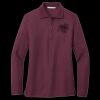 Ladies Silk Touch Long Sleeve Polo Thumbnail